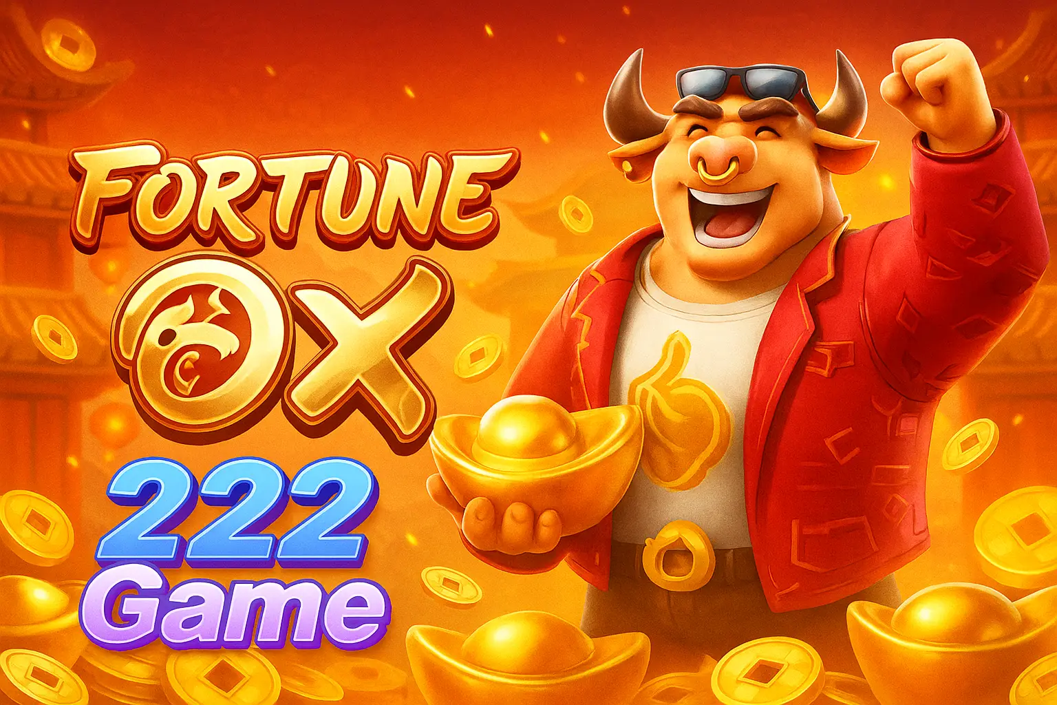 Fortune Ox no 222Game - Aposte Agora e Reivindique Seus Ganhos
