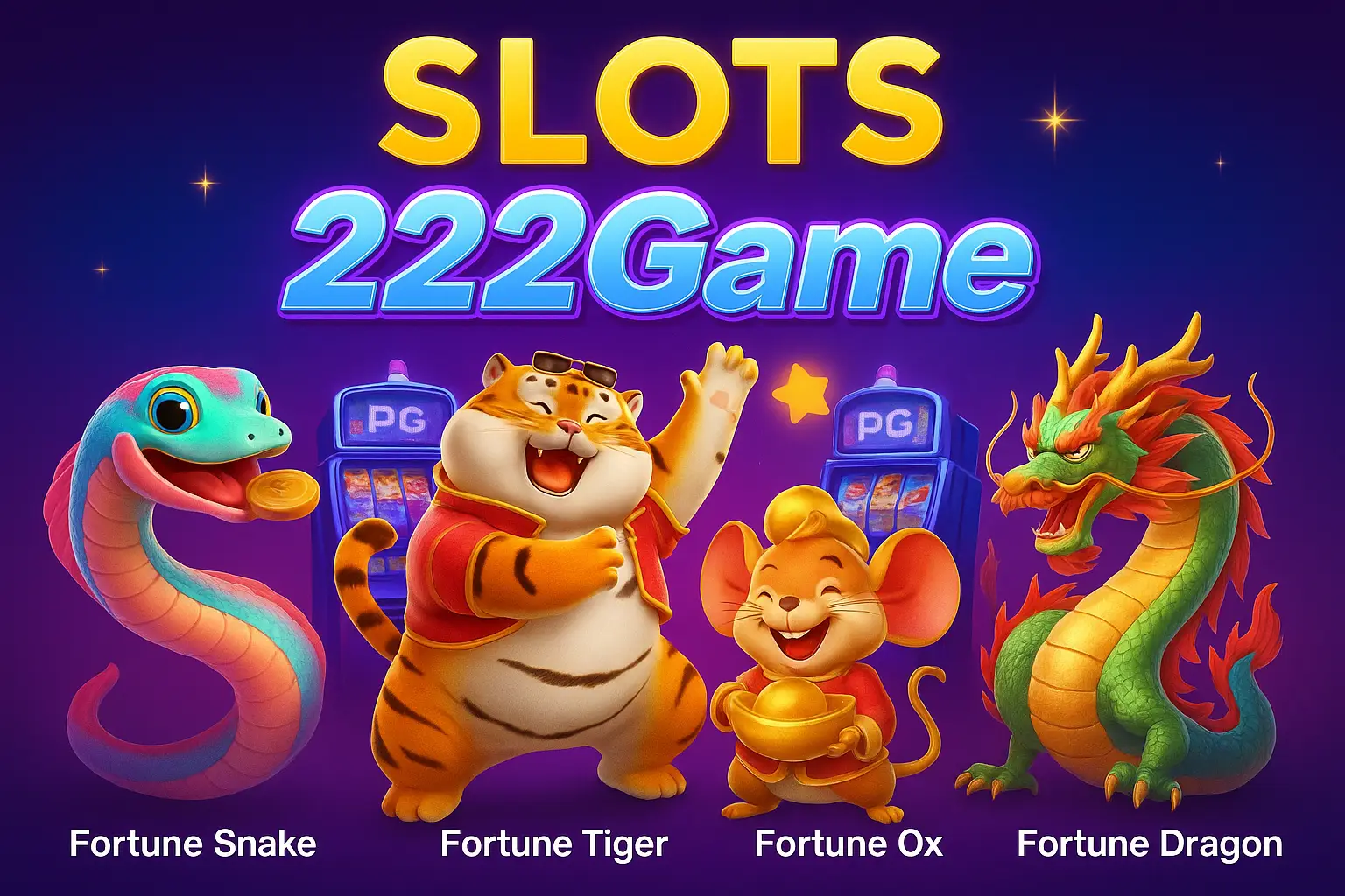 Explore o mundo das slot machines no 222Game Casino